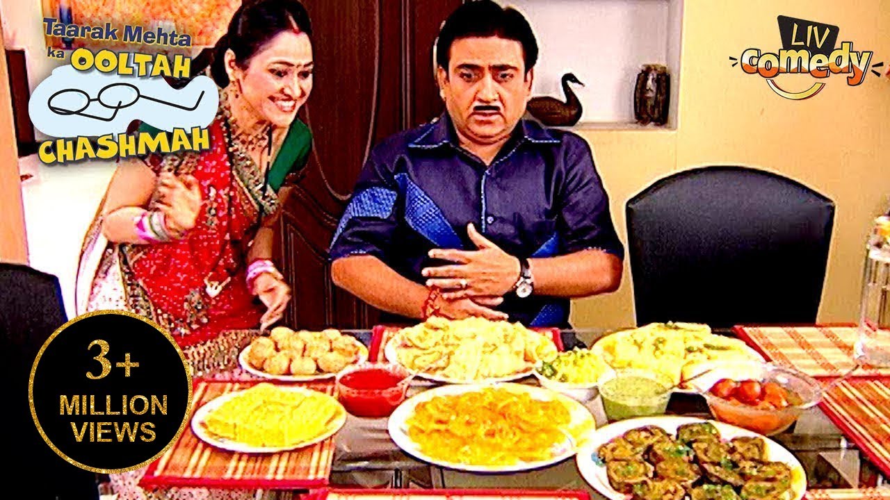 7 Variety के Items के साथ Daya ने दिया Jetha को Surprise |Taarak Mehta Ka Ooltah Chashmah Ke Foodies