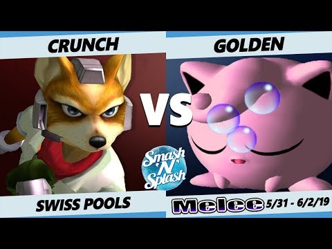 SNS5 SSBM - Liquid' Crunch (Fox) Vs. Golden (Jigglypuff) Smash Melee Tournament Pools