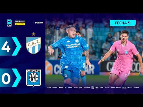 ATLÉTICO TUCUMÁN 4 - 0 ESTUDIANTES DE RÍO CUARTO | Resumen del partido | #TorneoMercadoLibre 2026 🏆