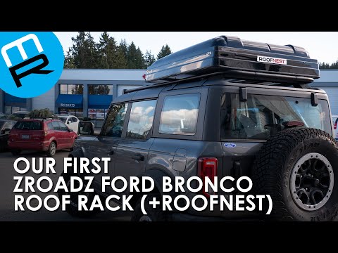 ZROADZ Ford Bronco Roof Rack Install