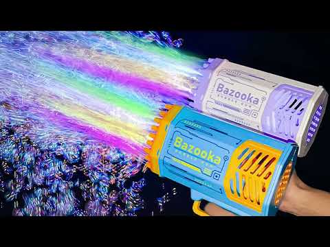Bazooka Bubble Gun Unbox and Review 2022   Does it work？