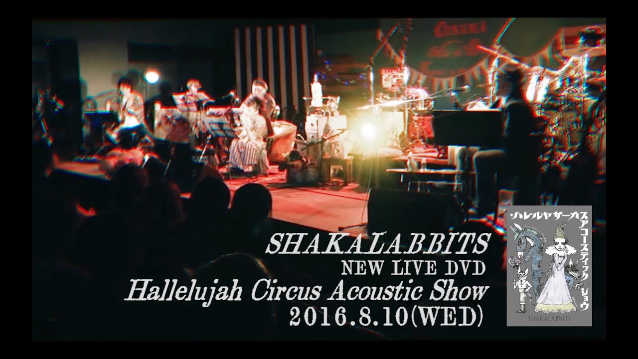 SHAKALABBITS「Hallelujah Circus Acoustic Show」DVD OfficialTrailer