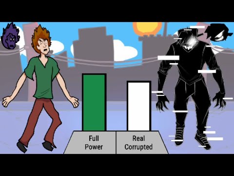 Shaggy VS Corrupted BF Power Levels