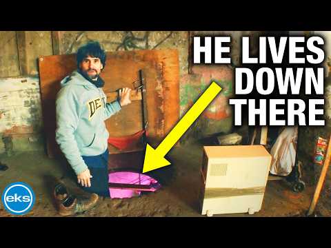 這裡居然可以住人？！走進紐約地下隧道中的奇妙家園 (Inside His Amazing Home in the Tunnels Beneath New York - Mole People)