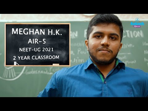 NEET UG 2021 Topper | Meghan H.K. - AIR 5 - "Fixed Routine helps" | Aakash BYJU’S