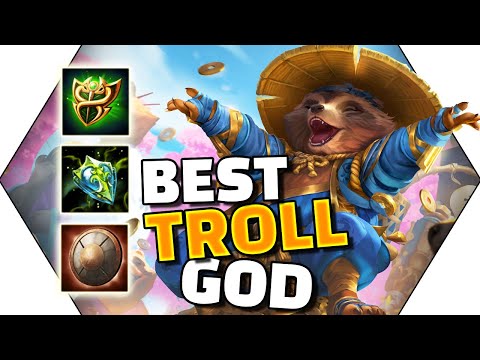 Crossing Danzaburou With A Tank Build...  - SMITE Danzaburou Solo