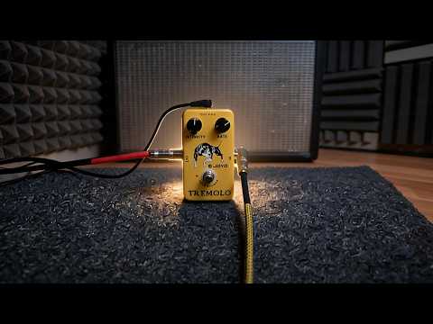 Joyo Tremolo Pedal Full Sound Demo