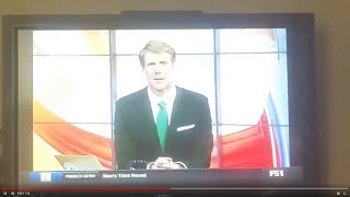 Weird Interruption Of FOX Sports 1 Soccer Replay For Alexi Lalas' Thank You To Someone