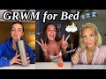 GRWM For Bed Night Routine Skincare Late Night Talks TikTok Compilation