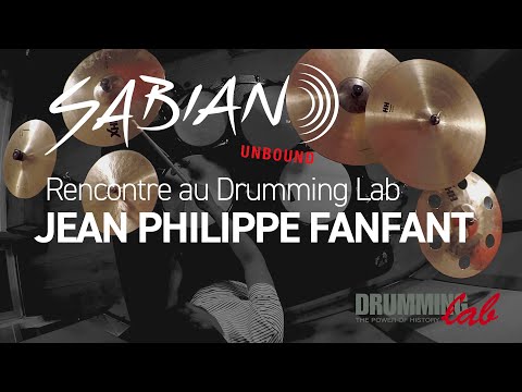 Le batteur Jean Philippe FANFANT nous livre ses secrets de cymbales SABIAN ! (vidéo La boite Noire)
