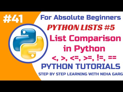 Compare Lists In Python