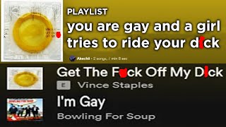 Unhinged Spotify Playlists