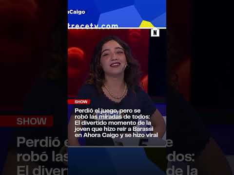 🤣📺Se robó el programa: la participante de Ahora Caigo que sorprendió a Darío Barassi