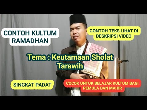 <p>untuk mendapatkan teks format PDF/WORD per tema biaya 10rb, paket 8 tema 30rb.<br />
transfer ke rek Rek BRI 363801025721530<br />
AN *Akhmad Nurmasduki*<br />
konfirmasi dgn menunjukkan bukti transfer ke WhatsApp kami:<br />
082139230296</p>
<p>Contoh Kultum Ramadhan<br />
Oleh Admin Olah Rasa Olah Kata<br />
1. Meningkatkan Iman di bulan ramadhan<br />
youtu.be/zaWwyMCVefg<br />
2. Lima Perkara yang merusak pahala puasa<br />
youtu.be/EuXKx99lxog<br />
3. Hikmah Ruhiyah Puasa Ramadhan<br />
youtu.be/h3lWAyeLbVs<br />
4. Meraih Ampunan pada bulan Ramadhan<br />
youtu.be/cNDkuF9DXuc<br />
5. Kebahagiaan bagi orang yang berpuasa<br />
youtu.be/7RAndHsPsq8<br />
6. Kultum Nuzul Quran. Keutamaan Membaca Al-Qur'an.<br />
youtu.be/Lyw1BYa3Low<br />
7. Keutamaan Sholat Tarawih<br />
youtu.be/ZlKuFVRhFhU<br />
8. Puasa Melatih Rasa Syukur</p>
<p>untuk mendapatkan teks format PDF/WORD per tema biaya 10rb, paket 8 tema 30rb.<br />
transfer ke rek Rek BRI 363801025721530<br />
AN *Akhmad Nurmasduki*<br />
konfirmasi dgn menunjukkan bukti transfer ke WhatsApp kami:<br />
082139230296</p>
<p>Contoh Kultum Ramadhan<br />
Oleh Admin Olah Rasa Olah Kata<br />
1. Meningkatkan Iman di bulan ramadhan<br />
youtu.be/zaWwyMCVefg<br />
2. Lima Perkara yang merusak pahala puasa<br />
youtu.be/EuXKx99lxog<br />
3. Hikmah Ruhiyah Puasa Ramadhan<br />
youtu.be/h3lWAyeLbVs<br />
4. Meraih Ampunan pada bulan Ramadhan<br />
youtu.be/cNDkuF9DXuc<br />
5. Kebahagiaan bagi orang yang berpuasa<br />
youtu.be/7RAndHsPsq8<br />
6. Kultum Nuzul Quran. Keutamaan Membaca Al-Qur'an.<br />
youtu.be/Lyw1BYa3Low<br />
7. Keutamaan Sholat Tarawih<br />
youtu.be/ZlKuFVRhFhU<br />
8. Puasa Melatih Rasa Syukur</p>