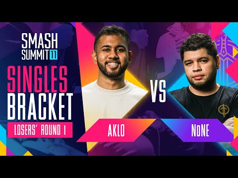 Aklo vs n0ne - Singles Bracket: Losers' Round 1 - Smash Summit 11 | Fox vs Captain Falcon