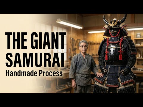 How Samurai Armor Is Made Entirely by Hand - Full Process