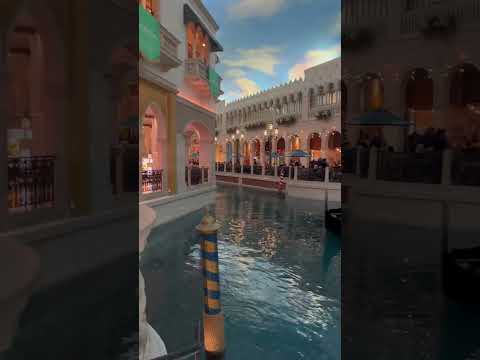 Lojas do Grand Canal no Venetian #lasvegas