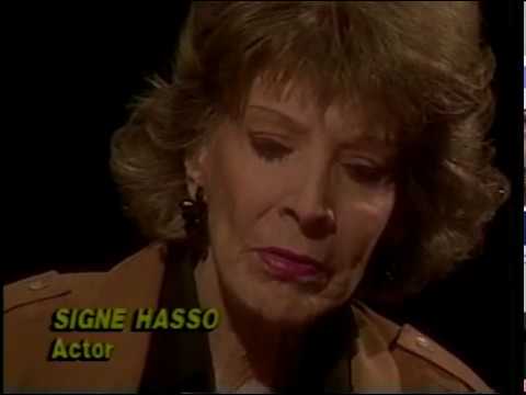 Signe Hasso--Second Rare Interview from 1998