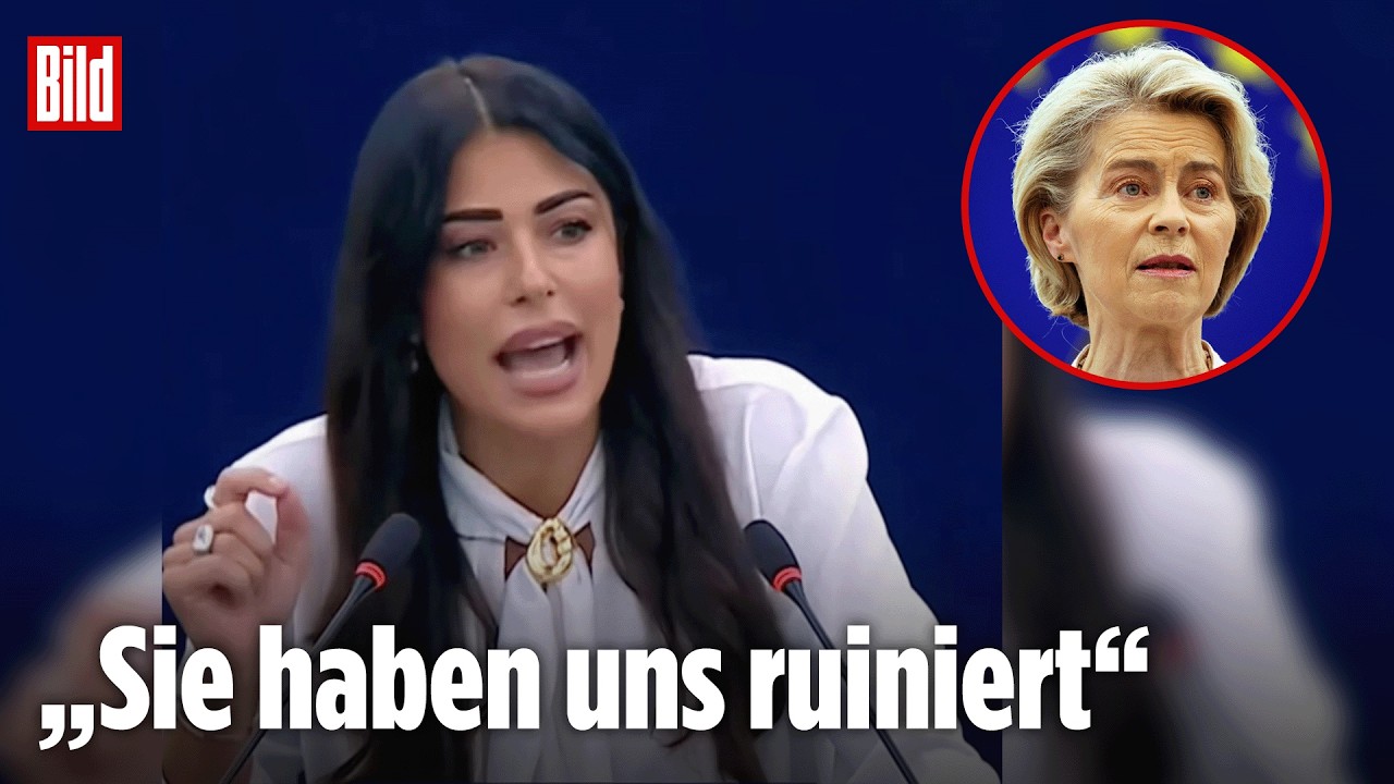 Pöbel-Attacke im EU-Parlament: Griechin beschimpft von der Leyen als „Rassistin“