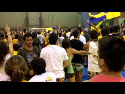 MACKENZIE campeão INTERFAU 2014 - Invasão da quadra