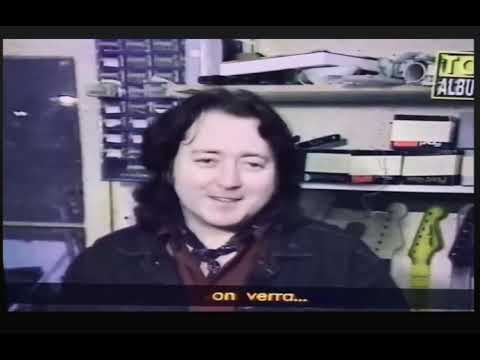 Rory Gallagher visiting James Trussart workshop 1990