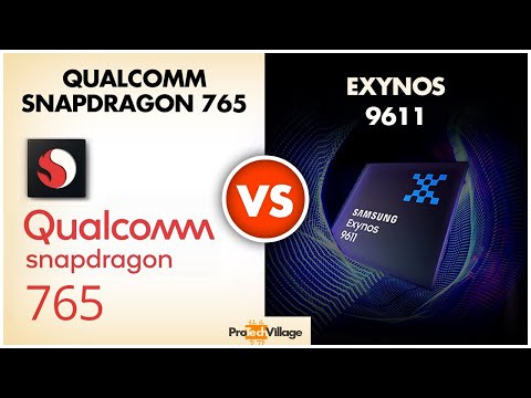Qualcomm Snapdragon 765 vs Samsung Exynos 9611 | Quick Comparison | Who wins? Video