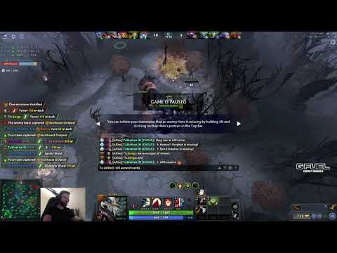 Gorgc is so good he can farm while game is paused