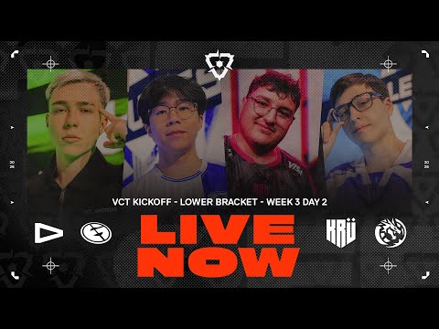 KRU vs LEV - VCT Americas 26 Kickoff - Lower Bracket