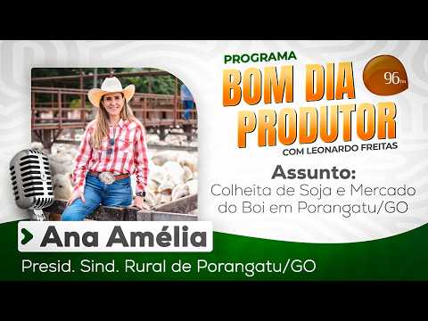 Colheita de Soja e Mercado do Boi em Porangatu/GO - Bom Dia Produtor  (02/03/2026)
