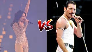 Freddie Mercury VS Jessie J's (We Will rock you)