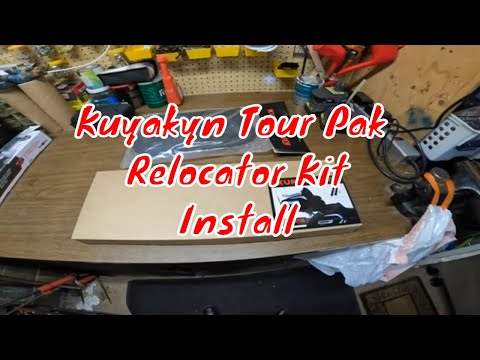 Kuryakyn Tour Pak Relocator Kit how to