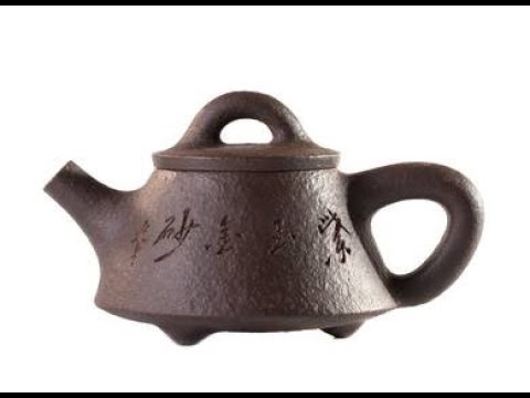 Teapot # 24668, yixing clay, 100 ml.
