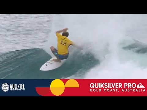 Florence vs. O'Leary vs. Wright - Quiksilver Pro Gold Coast 2017 Round One, Heat 6