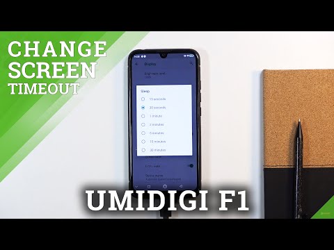 How to Change Screen Timeout in UMIDIGI F1 – Display Settings