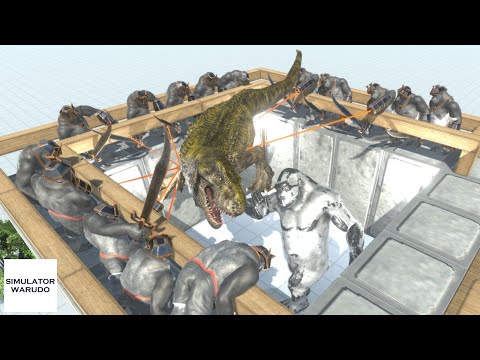 Goro The Giant Feeding Zone vs ALL UNITS Animal Revolt Battle Simulator