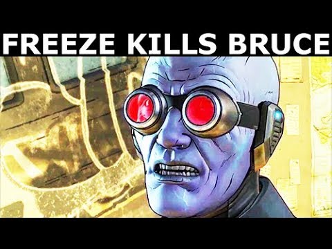 Mr. Freeze Kills Bruce Wayne - BATMAN Telltale Season 2 The Enemy Within