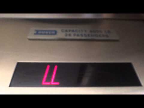 Vintage Early 1980s Dover Classic Hydraulic Elevator - Shunsuke Takaki School - CIA - Hyde Park, NY