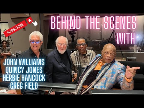 JOHN WILLIAMS, playing Piano Behind the Scenes