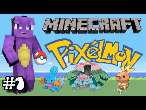 The Big Fat Venusaur!!! | Minecraft Pixelmon Episode 1 | Minecraft Pokemon Mod