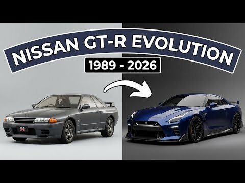 Nissan GT-R Evolution (1989–2026) 🔥 From Legend to Monster