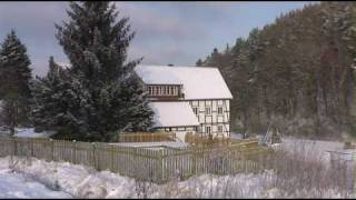 preview picture of video 'Winterimpression Historische Muehle.mov'