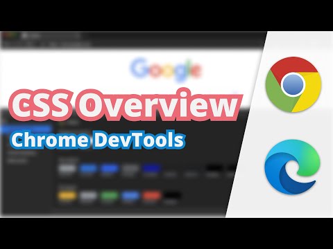 New CSS-Overview tab in chrome Dev Tools