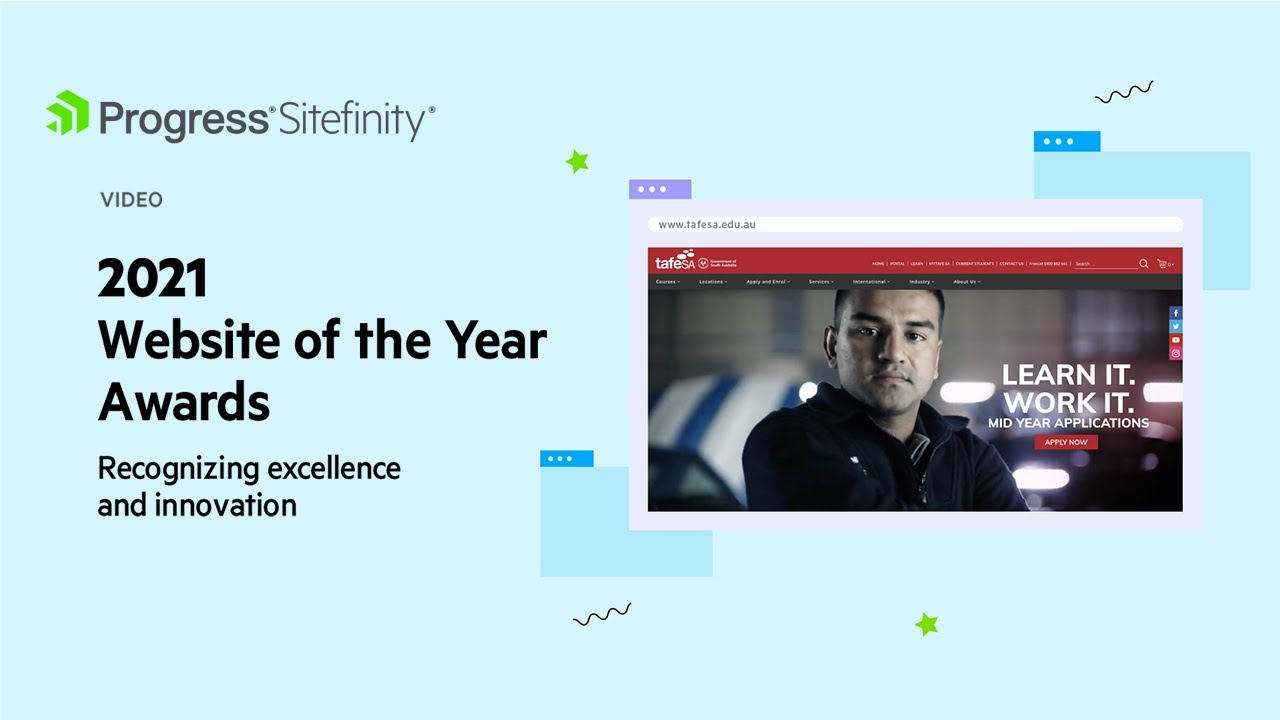 TAFE SA: 2021 Website of the Year Award Winner
