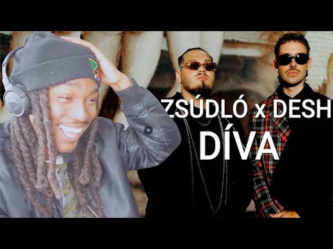 KIING REACTS to Dzsúdló - díva ft. DESH and Várnék ft. Azahriah (Official Music Video)
