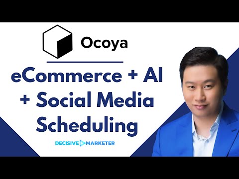 Ocoya Review - Schedule & Publish eCommerce Products Social Media Posts