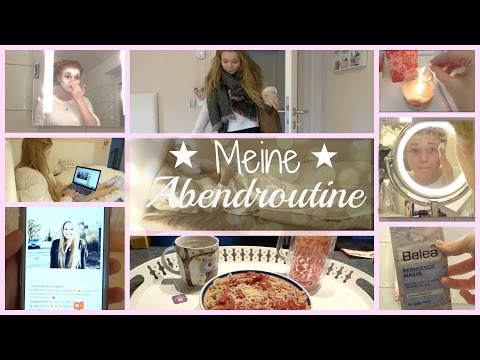 MEINE ABENDROUTINE ★ | Winter Edition Video