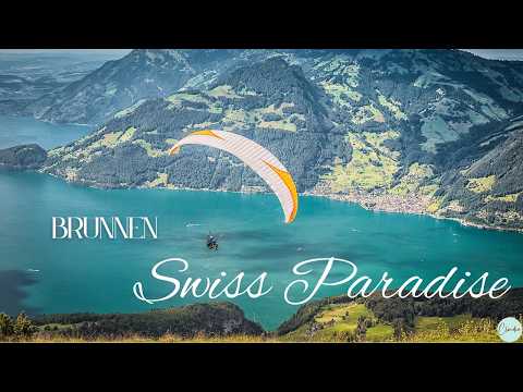 Escape the Hustle and Bustle:  A Tranquil Walk in Brunnen 4K