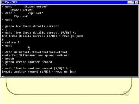 Debugging Shell Scripting 70
