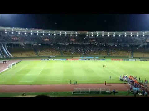 "Hinchada y gol de penal de Velázquez  | #Talleres 2 - Villa Dálmine 1 | Fecha 3 | B Nacional 2016" Barra: La Fiel &bull; Club: Talleres