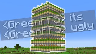 Ruining Random Minecraft SMPs By Building...